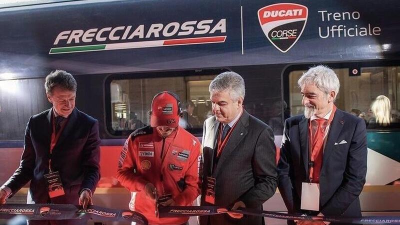 MotoGP. Nasce il Frecciarossa &ldquo;racing&rdquo; dedicato a Ducati Corse