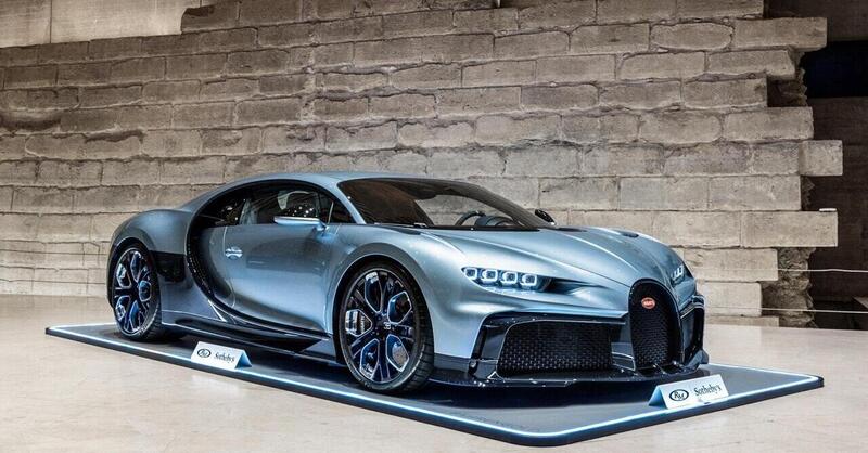 L&#039;auto nuova pi&ugrave; cara del mondo ad un&#039;asta: Bugatti Chiron Profil&eacute;e