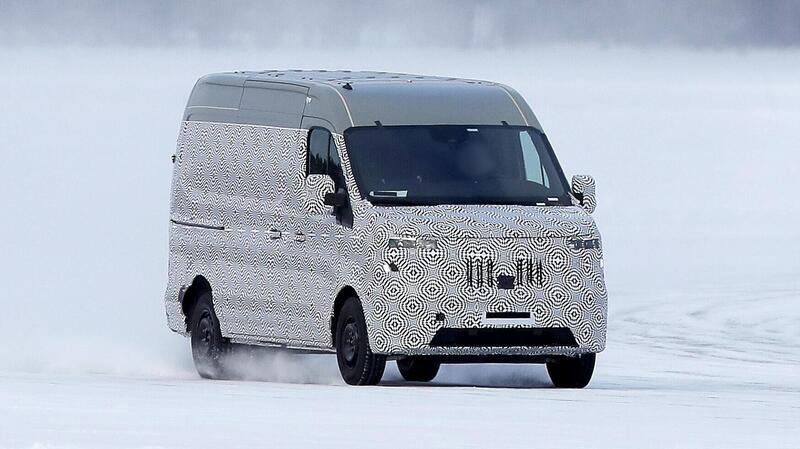 Renault Master, il Diesel verr&agrave; proposto con l&rsquo;Elettrico [Foto Spia]