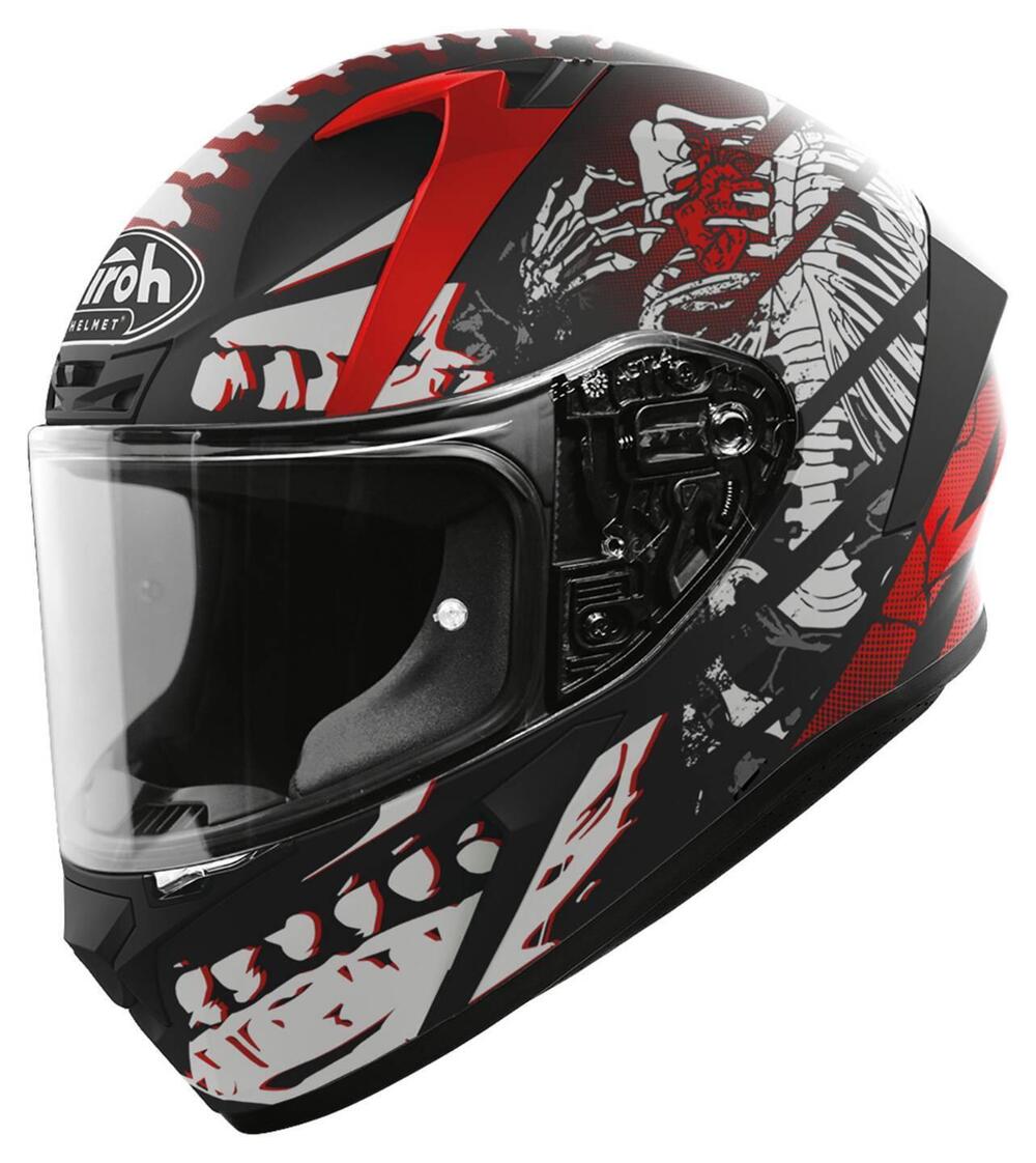 CASCO INTEGRALE AIROH VALOR RIBS MATT AIRVAR55S