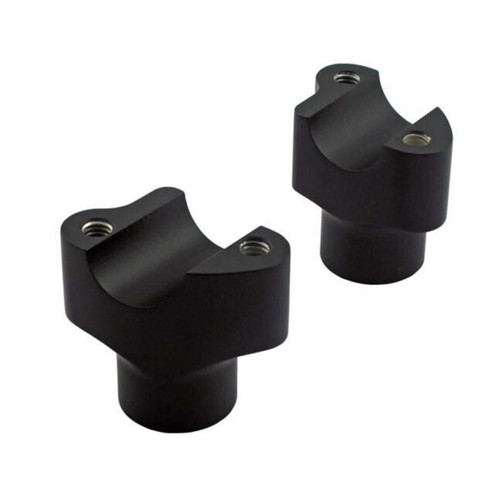 Riser alti 1-3/4’’, dritti, neri Per manubri da 1’ Drag Specialties