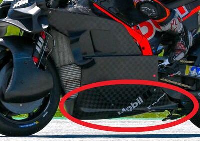 MotoGP 2023. La cosa più strana dello shakedown è l'aerodinamica di KTM. Ce la spiega l'Ing! [GALLERY]