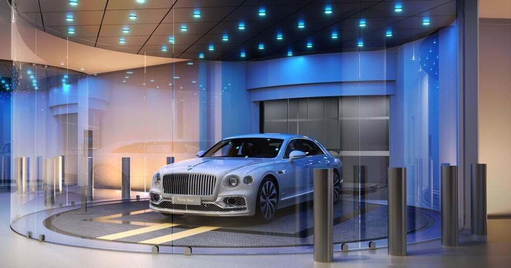 Bentley Motors presenta il suo enorme grattacielo, dove gli ascensori ti portano l&rsquo;auto fino alla porta