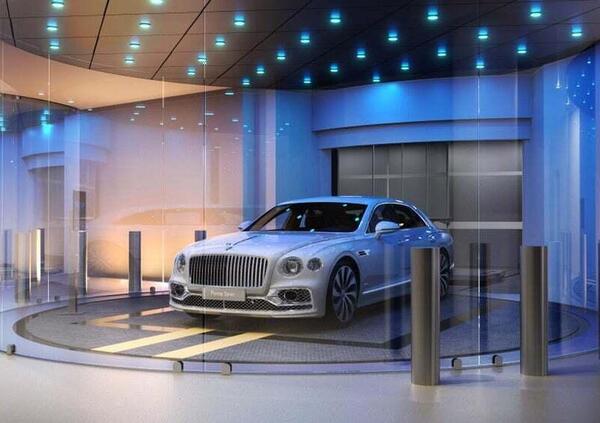 Bentley Motors presenta il suo enorme grattacielo, dove gli ascensori ti portano l&rsquo;auto fino alla porta