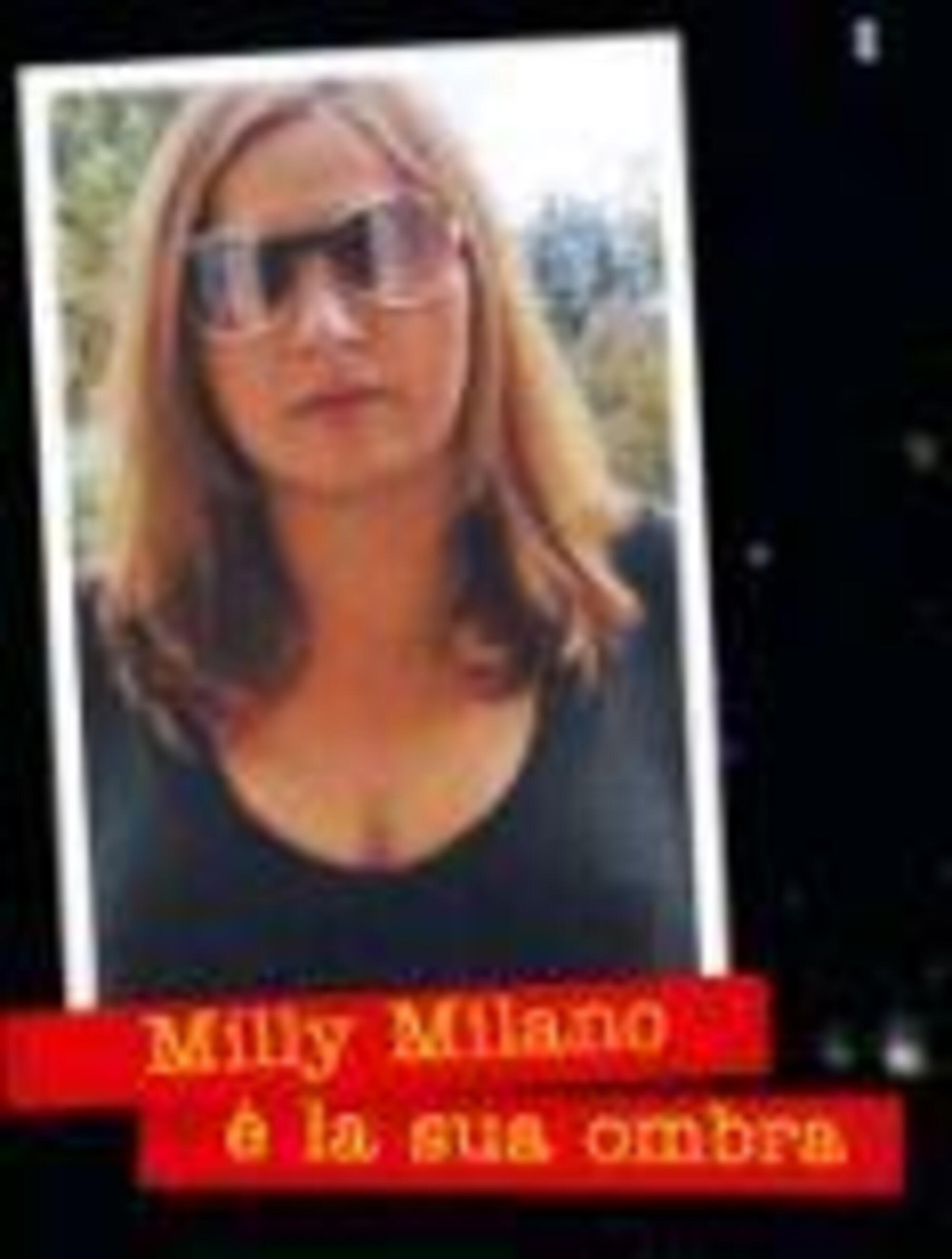 L&#039;unica foto della fantomatica Milly Milano che gestirebbe l&#039;immagine di Anna Oxa