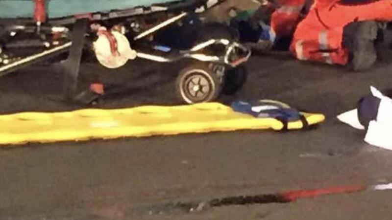 Contro un muro dopo un malore: grave motociclista a Milano