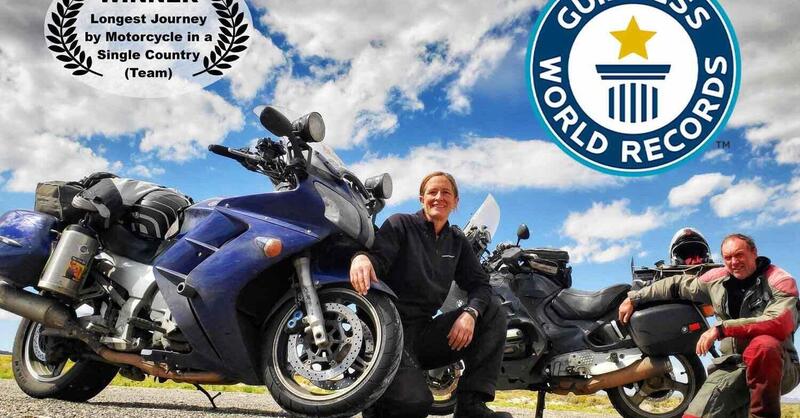 C&#039;&egrave; un nuovo record per la distanza percorsa in uno stesso paese: &egrave; di Wendy Crockett e Ian McPhee