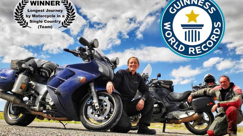 C&#039;&egrave; un nuovo record per la distanza percorsa in uno stesso paese: &egrave; di Wendy Crockett e Ian McPhee