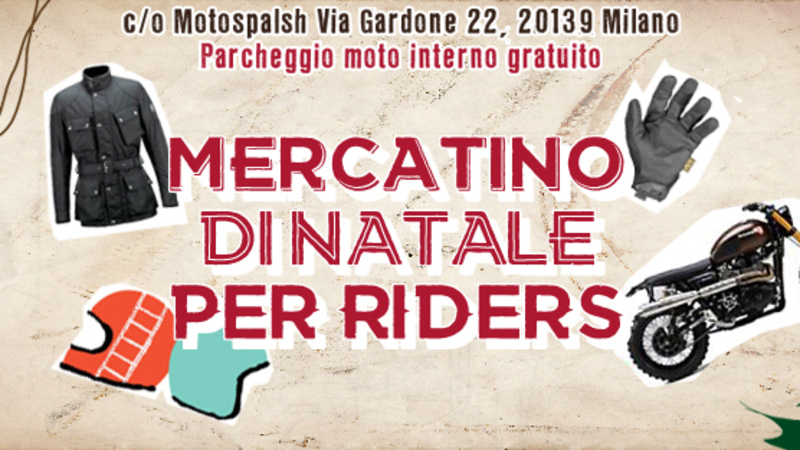 Il mercatino di Natale dei motociclisti da Ciapa la Moto