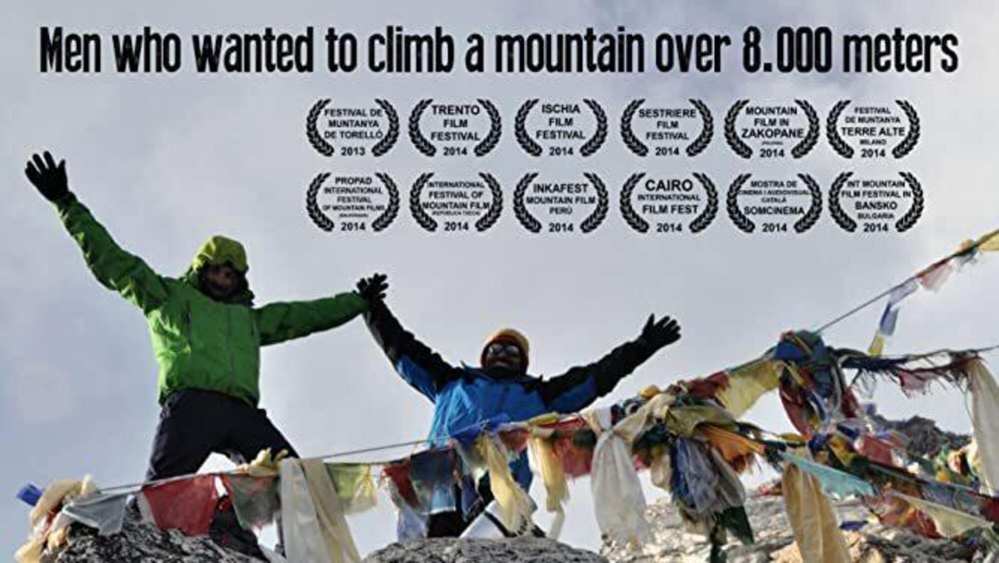 Men who wanted to climb a mountain over 8000 meters (Pere Herms, 2013)