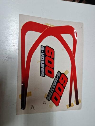 ADESIVI EMBLEMI UFO PER YAMAHA XT 600 Ufo Plast