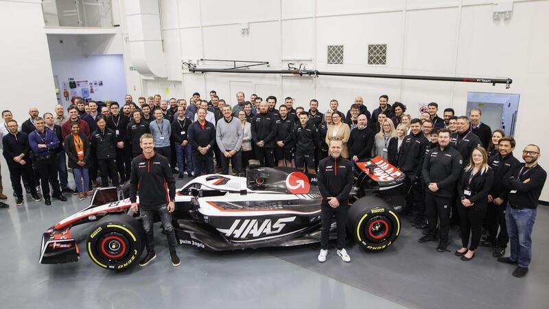 Formula 1: Haas regala il primo sguardo alla VF-23 per lo shakedown