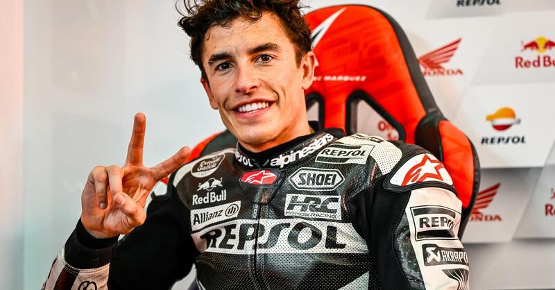 MotoGP 2023. Marc Marquez quasi-collaudatore: &quot;Kawauchi vuole provare tutto, ho guidato la moto anche senza ali&quot;