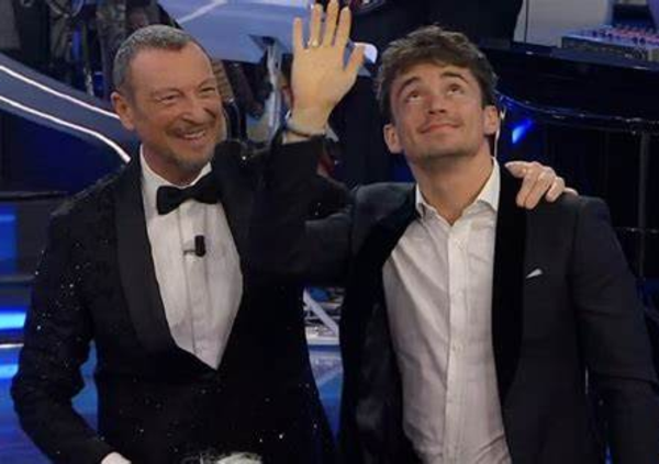 Leclerc show a Sanremo: il botta e risposta con Paola e Chiara e il twerk di Rosa Chemical&hellip;