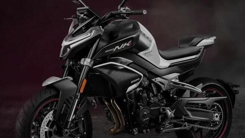 CFMOTO 800NK, spuntano foto e dati