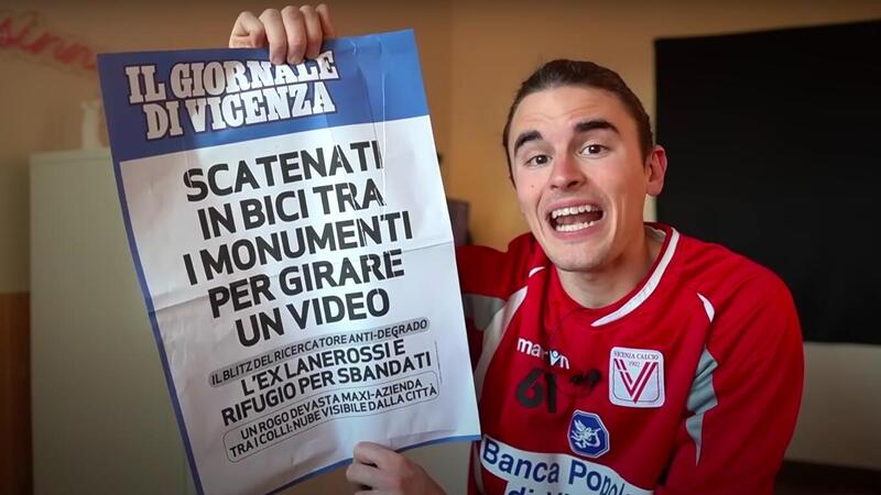 Il comune di Vicenza contro due Youtuber. Il sindaco: &quot;Valuteremo una denuncia penale&quot;