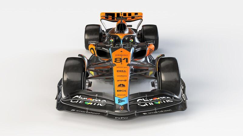 Formula 1 2023. McLaren, tolti i veli alla MCL60