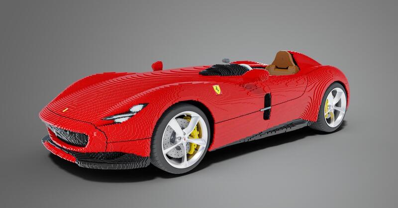 Ferrari SP1, in Danimarca sar&agrave; costruita con i lego in scala 1:1 