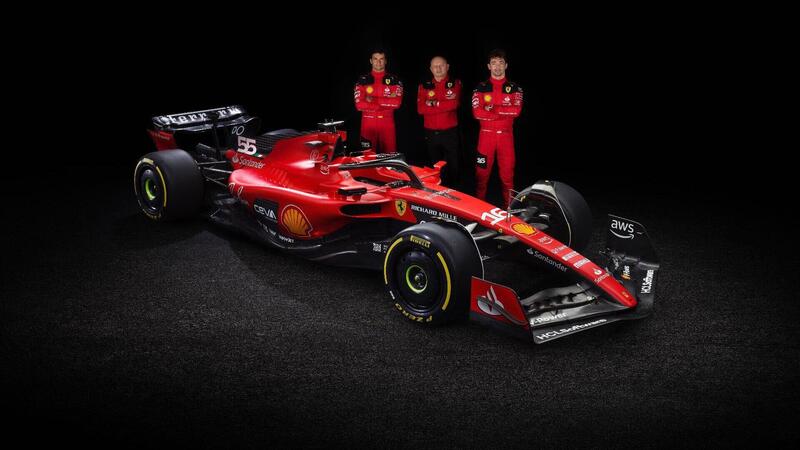 F1 2023: Ferrari SF-23, questa s&igrave; che &egrave; una presentazione