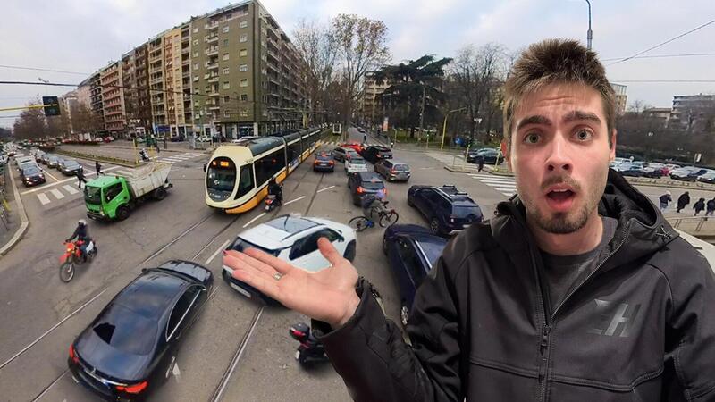 In moto per le strade PI&Ugrave; PERICOLOSE di Milano. Con @Jacknbc scopriamo quali sono e come affrontarle [VIDEO]