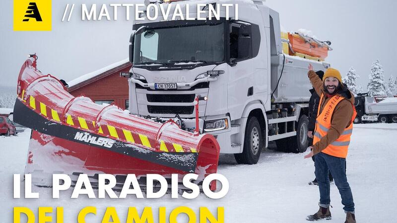 Il PARADISO dei camion (Scania) esiste. Spazzaneve, V8 770 CV, EV: li abbiamo guidati tutti [Video]