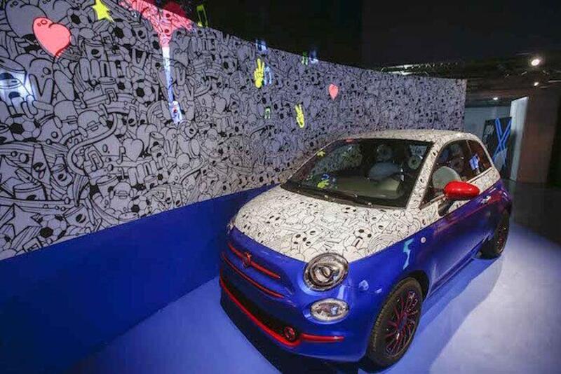 La Fiat 500 Pepsi &quot;Live for Now&quot; firmata Lapo Elkann