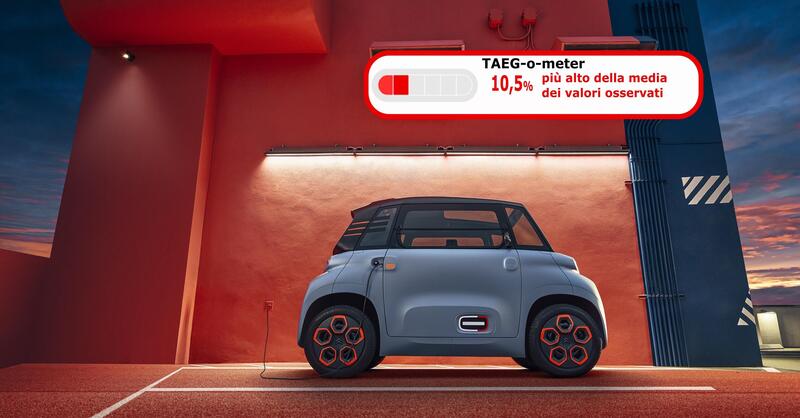 Citroen AMI Tonic a 30&euro; al mese (con anticipo)