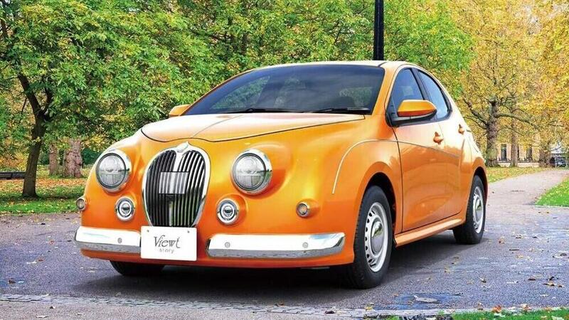 La Yaris che vuole fare la Jaguar: Mitsuoka Viewt