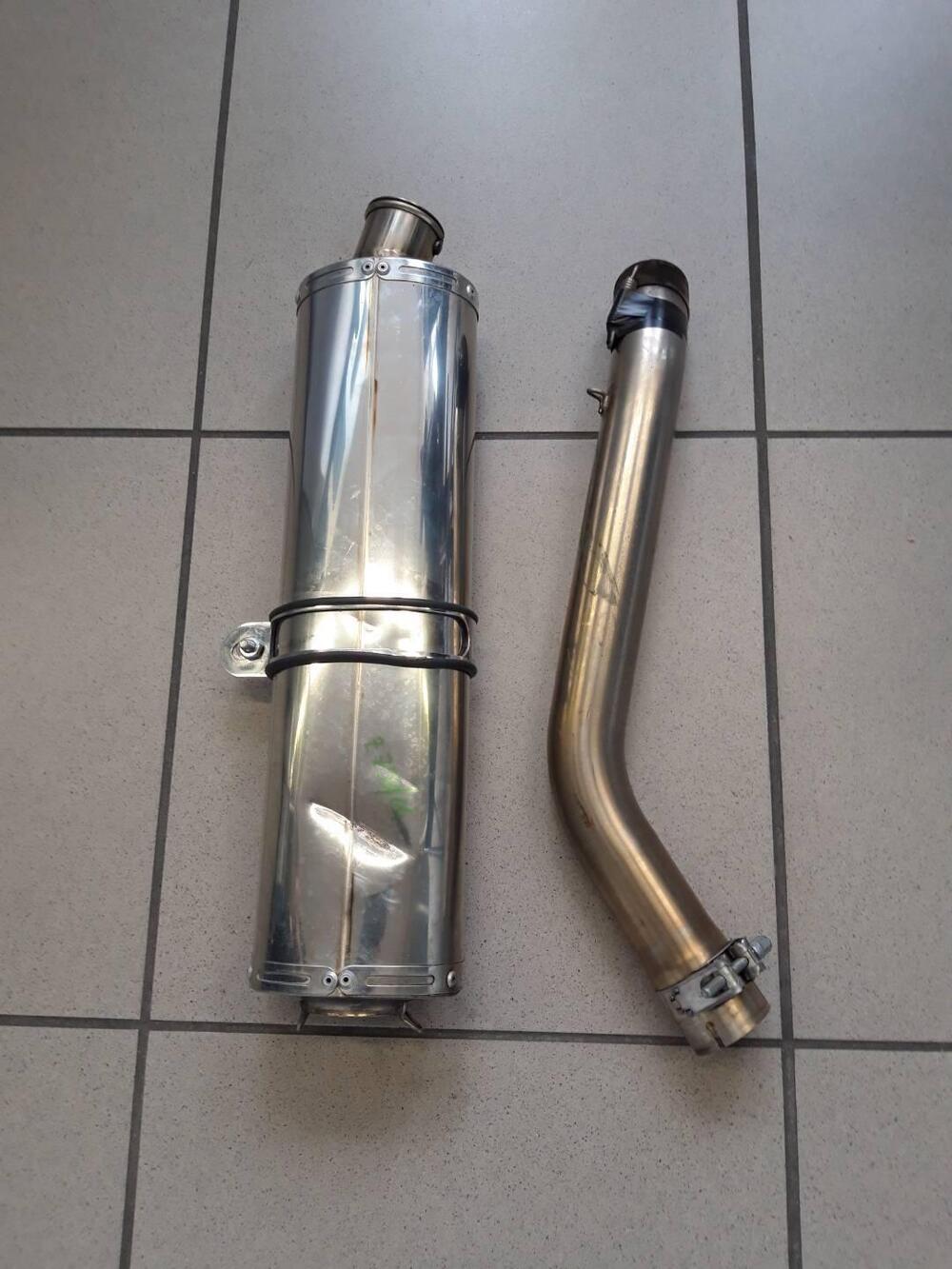 Marmitta Exan omologata per Kawasaki z750 (3)