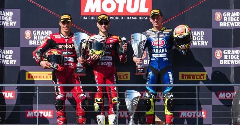 SBK 2023. GP di Australia. Alvaro Bautista vince anche Gara2 ed &egrave; tripletta!