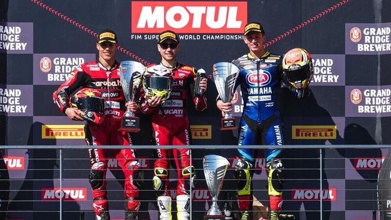 SBK 2023. GP di Australia. Alvaro Bautista vince anche Gara2 ed &egrave; tripletta!