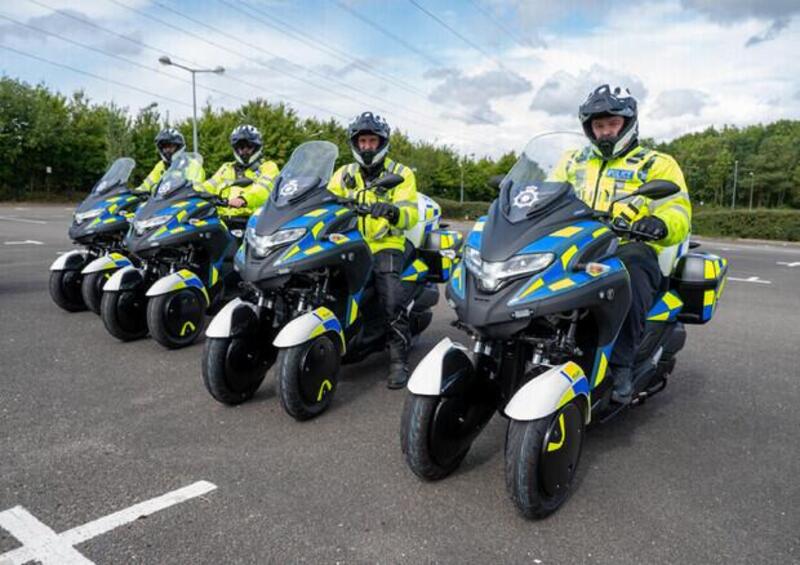 Il Tricity elettrico ce l&#039;ha solo la polizia inglese