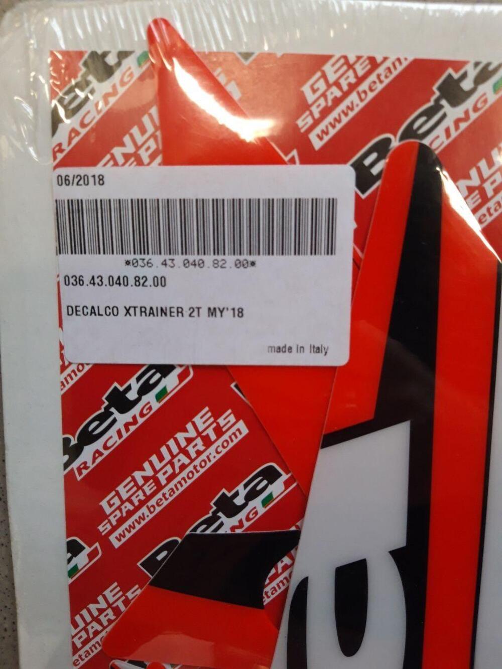 Decalcomanie per Beta Xtrainer 2018-19 Betamotor (2)