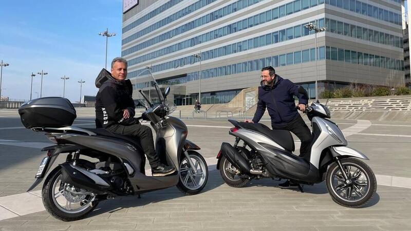 Honda SH 350i contro Piaggio Beverly 300: scooter totali a confronto [VIDEO]