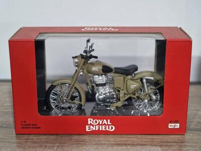 Modellino Classic 500 Royal Enfield Desert Storm