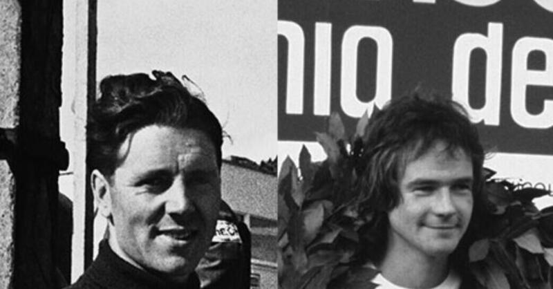 Barry Sheene e Geoff Duke, due leggende da celebrare
