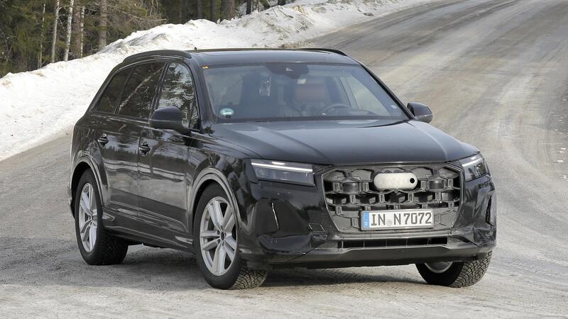 Audi Q7 2023, il nuovo Facelift &egrave; in arrivo [Foto Spia]