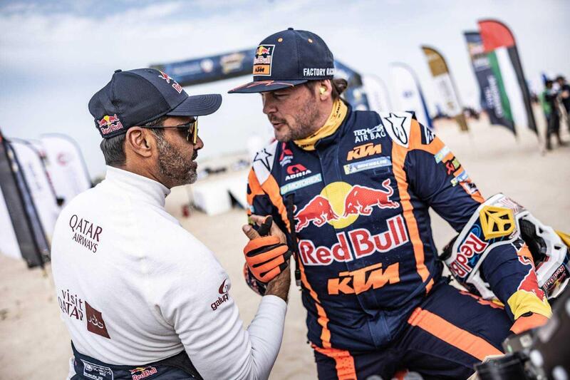ADDC23. Tappa 3. Vittoria Price, KTM, colpo di Scena Al Attiyah: &egrave; Out