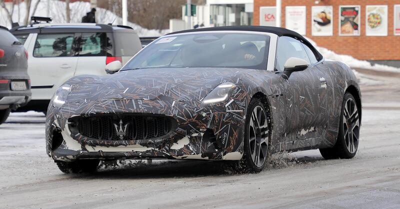 Maserati GranCabrio Folgore, ecco le prime foto spia 