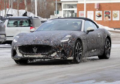 Maserati GranCabrio Folgore, ecco le prime foto spia 