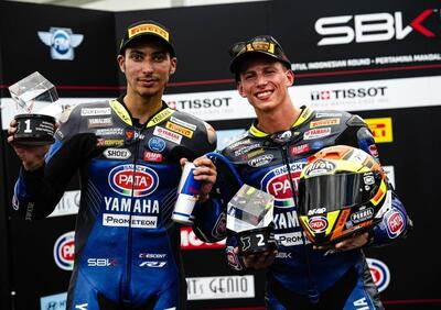 SBK 2023. GP di Indonesia. Toprak Razgatlioglu in Superpole a Mandalika