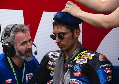 SBK 2023. GP di Indonesia. Toprak Razgatlioglu: A fine gara la ruota anteriore di Alvaro Bautista sembrava quasi nuova, la mia distrutta