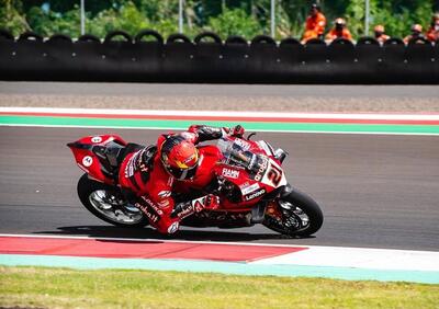 SBK 2023. GP di Indonesia. Michael Ruben Rinaldi dopo la bandiera rossa: La gomma davanti è crollata