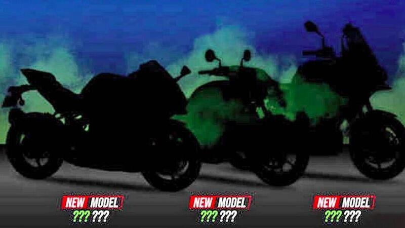 Tre nuove Kawasaki in arrivo, le riconoscete?