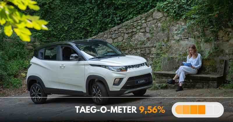 Mahindra KUV100 NXT K6, la piccola indiana a 199 euro al mese