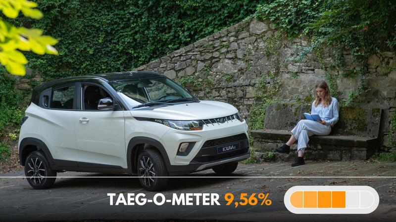 Mahindra KUV100 NXT K6, la piccola indiana a 199 euro al mese