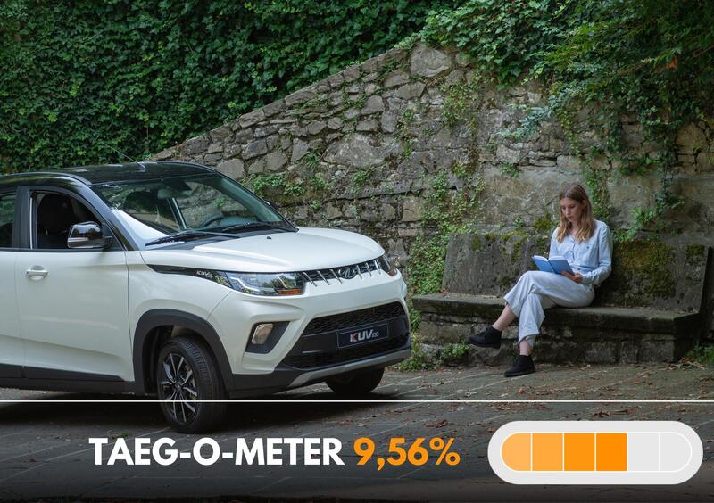 Mahindra KUV100 NXT K6, la piccola indiana a 199 euro al mese