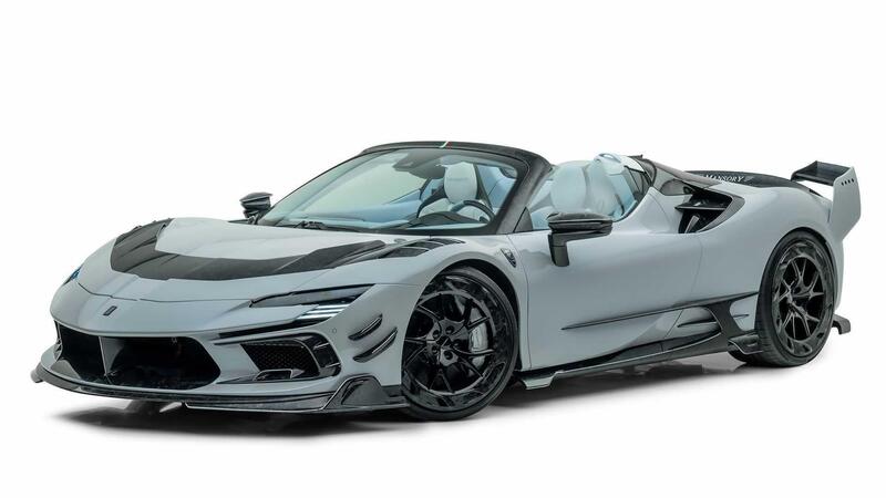 Ferrari SF90 Spider, dopo la cura Mansory arriva a 1.100 CV