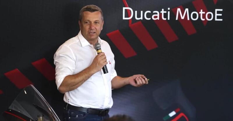 MotoGP 2023. Roberto Can&egrave;, Ducati: &quot;La MotoE non sostituisce, ma &egrave; parallela alla MotoGP&quot;