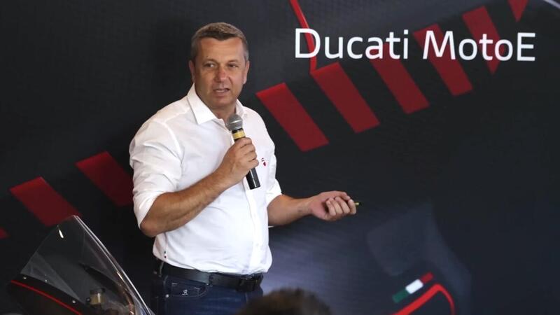 MotoGP 2023. Roberto Can&egrave;, Ducati: &quot;La MotoE non sostituisce, ma &egrave; parallela alla MotoGP&quot;